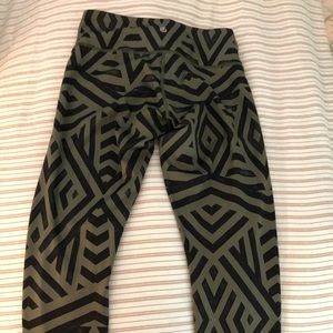 LuluLemon Wunder Under Crop Full-On Luxtreme